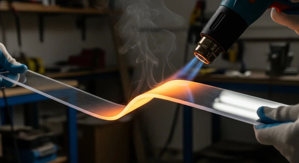 خم کاری پلکسی گلاس