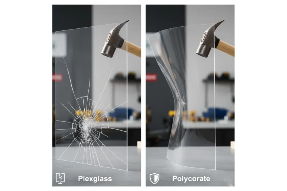 تفاوت پلکسی و پلی کربنات