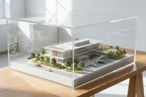 باکس شفاف برای ماکت