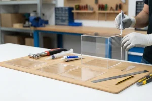 آموزش ساخت جعبه پلکسی