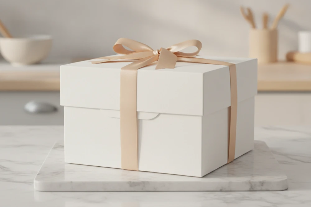 باکس کیک مربعی
