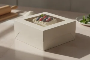 باکس کیک مربعی